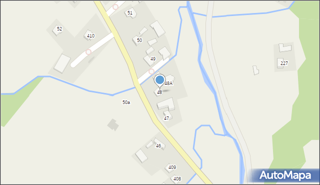 Rzepiennik Strzyżewski, Rzepiennik Strzyżewski, 48, mapa Rzepiennik Strzyżewski