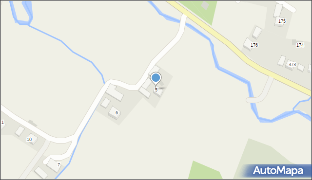 Rzepiennik Strzyżewski, Rzepiennik Strzyżewski, 5, mapa Rzepiennik Strzyżewski