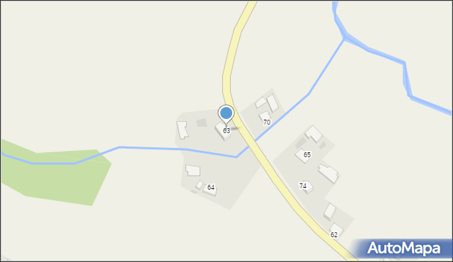 Rzepiennik Strzyżewski, Rzepiennik Strzyżewski, 63, mapa Rzepiennik Strzyżewski