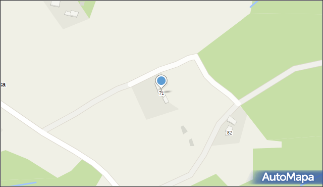 Rzepiennik Strzyżewski, Rzepiennik Strzyżewski, 71, mapa Rzepiennik Strzyżewski