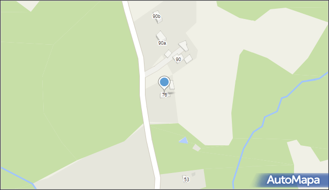 Rzepiennik Strzyżewski, Rzepiennik Strzyżewski, 76, mapa Rzepiennik Strzyżewski