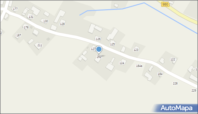 Rzepiennik Suchy, Rzepiennik Suchy, 202, mapa Rzepiennik Suchy