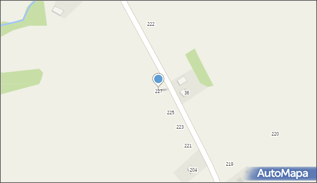 Rzepiennik Suchy, Rzepiennik Suchy, 227, mapa Rzepiennik Suchy