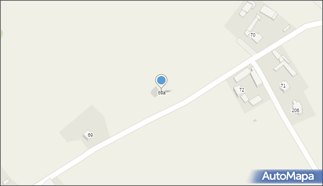 Rzepiennik Suchy, Rzepiennik Suchy, 69a, mapa Rzepiennik Suchy