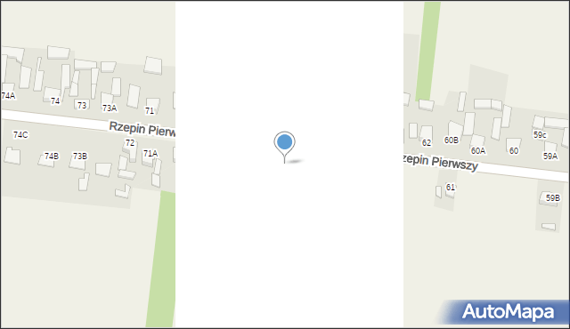 Rzepin Pierwszy, Rzepin Pierwszy, 65A, mapa Rzepin Pierwszy