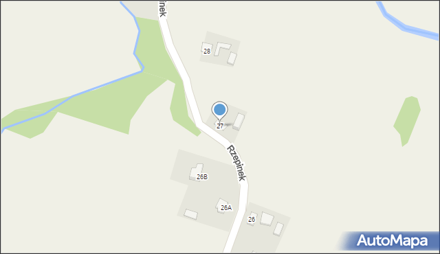 Rzepinek, Rzepinek, 27, mapa Rzepinek