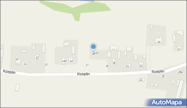 Rzeplin, Rzeplin, 16, mapa Rzeplin