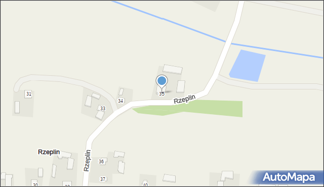 Rzeplin, Rzeplin, 35, mapa Rzeplin