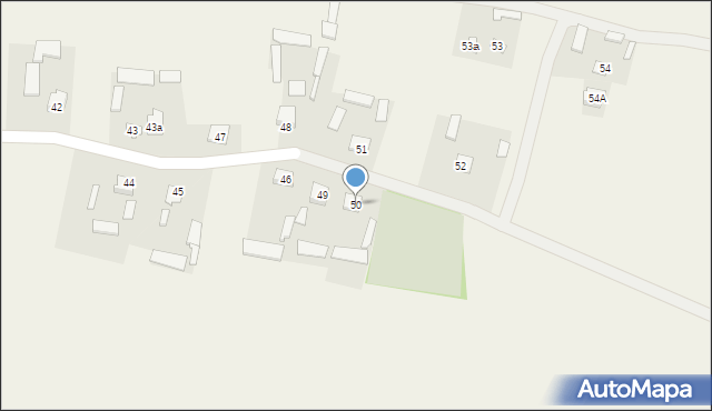 Rzeplin, Rzeplin, 50, mapa Rzeplin