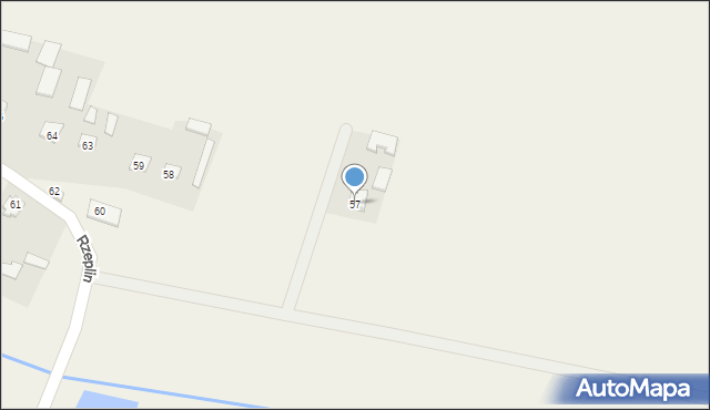 Rzeplin, Rzeplin, 57, mapa Rzeplin