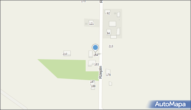 Rzeplin, Rzeplin, 164, mapa Rzeplin
