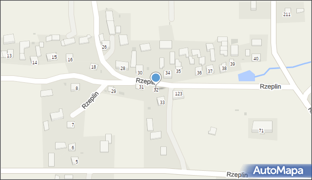 Rzeplin, Rzeplin, 32, mapa Rzeplin