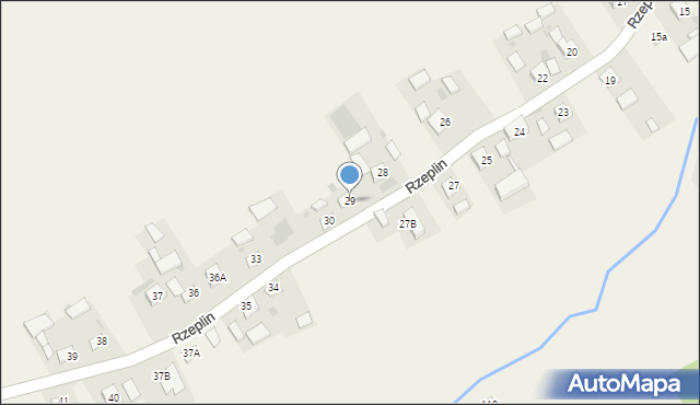 Rzeplin, Rzeplin, 29, mapa Rzeplin