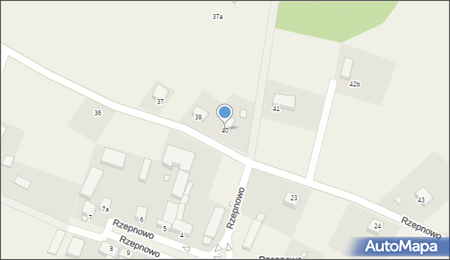 Rzepnowo, Rzepnowo, 40, mapa Rzepnowo