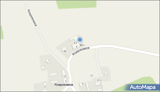 Rzepotowice, Rzepotowice, 8e, mapa Rzepotowice