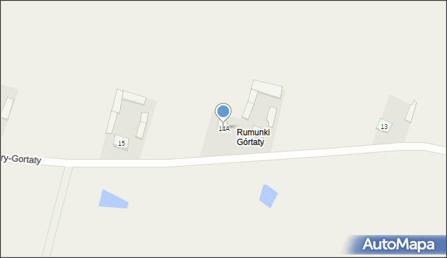 Rzeszotary-Gortaty, Rzeszotary-Gortaty, 14A, mapa Rzeszotary-Gortaty