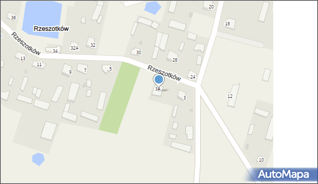 Rzeszotków, Rzeszotków, 7a, mapa Rzeszotków