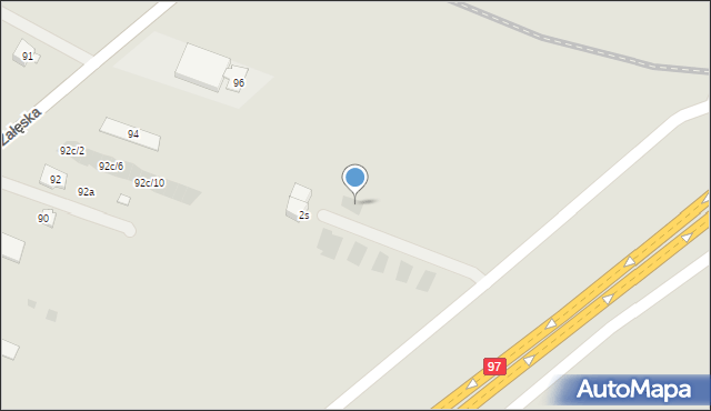 Rzeszów, Rzecha, 2u, mapa Rzeszów