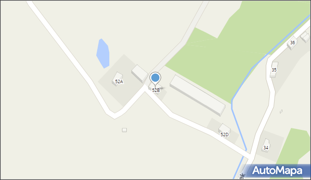 Rzeszówek, Rzeszówek, 52B, mapa Rzeszówek