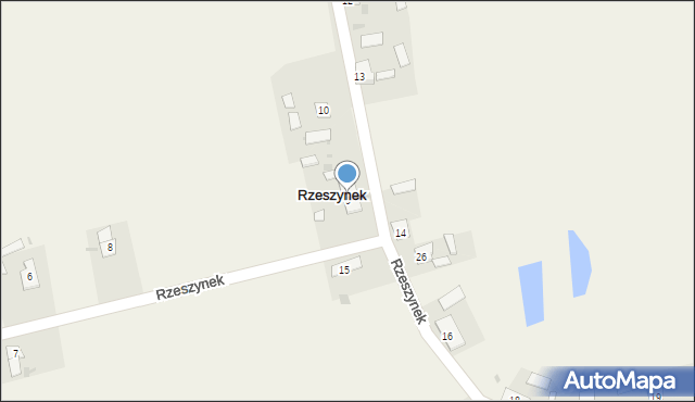 Rzeszynek, Rzeszynek, 9, mapa Rzeszynek