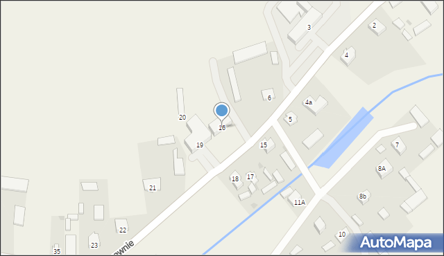 Rzewnie, Rzewnie, 16, mapa Rzewnie