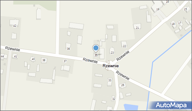 Rzewnie, Rzewnie, 35, mapa Rzewnie