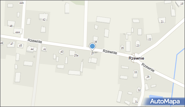 Rzewnie, Rzewnie, 37, mapa Rzewnie