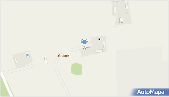 Rzewnie, Rzewnie, 65, mapa Rzewnie