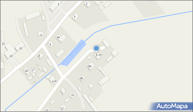 Rzewnie, Rzewnie, 7, mapa Rzewnie