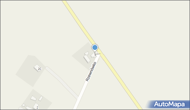 Rzewnówko, Rzewnówko, 3, mapa Rzewnówko