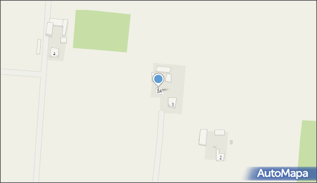 Rzewuszki, Rzewuszki, 3A, mapa Rzewuszki