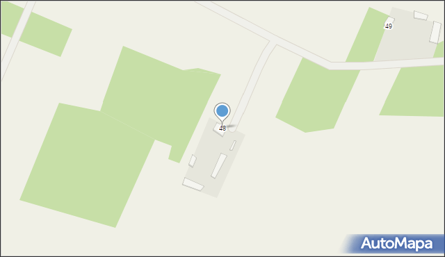 Rzodkiewnica, Rzodkiewnica, 48, mapa Rzodkiewnica