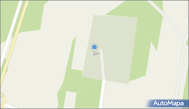 Rzozów, Rzozów, 420, mapa Rzozów