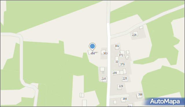 Rzozów, Rzozów, 494, mapa Rzozów