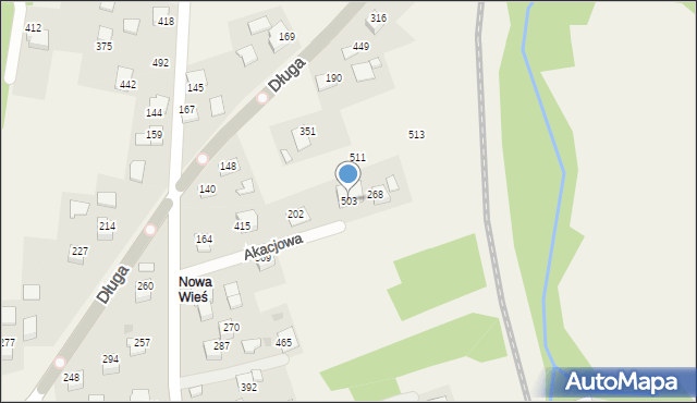 Rzozów, Rzozów, 503, mapa Rzozów