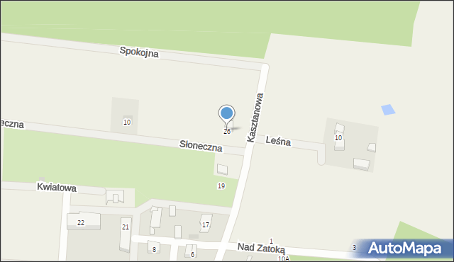 Rzucewo, Rzucewo, 26, mapa Rzucewo
