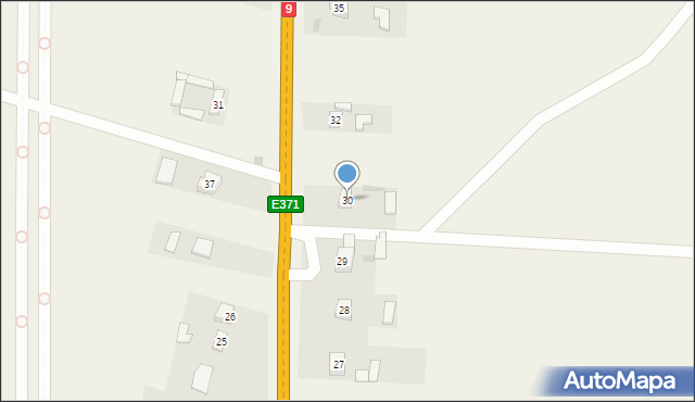 Rżuchów, Rżuchów, 30, mapa Rżuchów