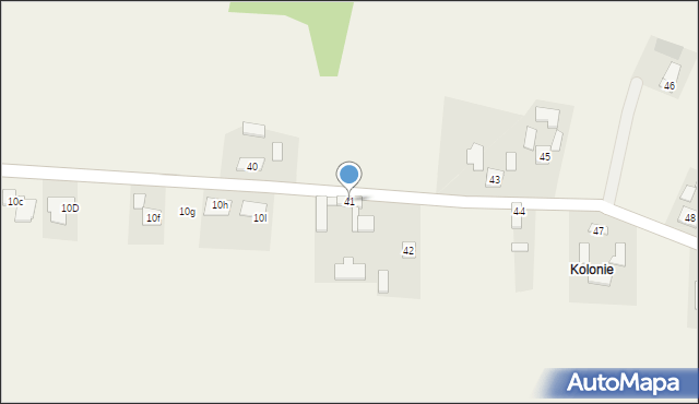 Rżuchów, Rżuchów, 41, mapa Rżuchów