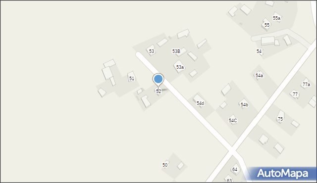 Rzuchów, Rzuchów, 52, mapa Rzuchów