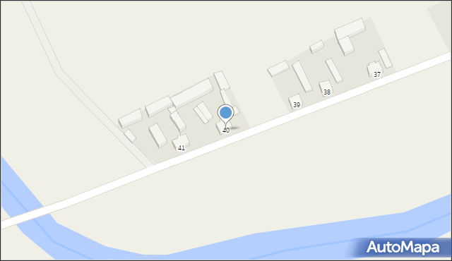 Rzuchów, Rzuchów, 40, mapa Rzuchów