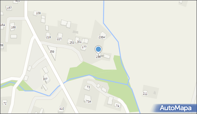 Rzuchowa, Rzuchowa, 236, mapa Rzuchowa