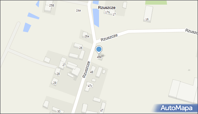 Rzuszcze, Rzuszcze, 48a, mapa Rzuszcze