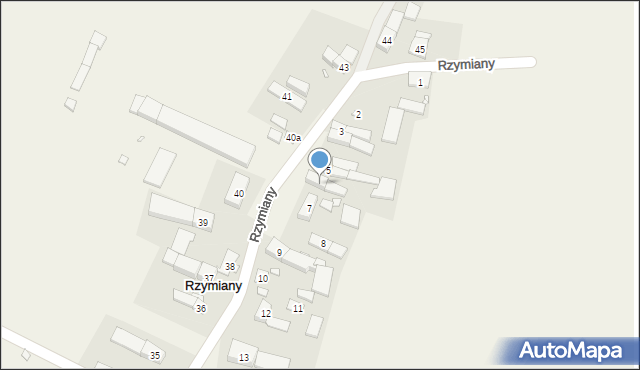 Rzymiany, Rzymiany, 6, mapa Rzymiany