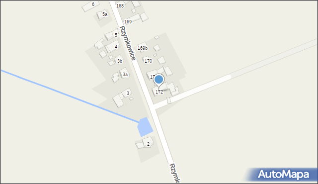 Rzymkowice, Rzymkowice, 172, mapa Rzymkowice