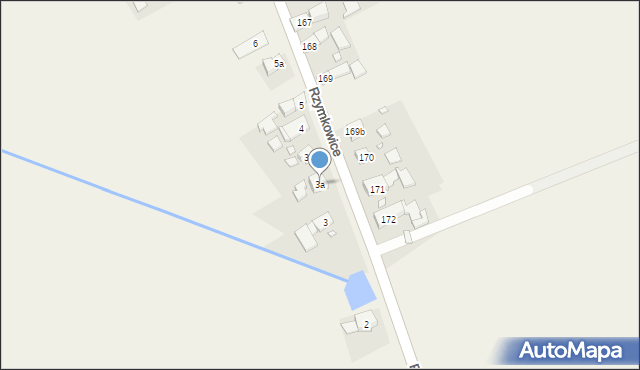 Rzymkowice, Rzymkowice, 3a, mapa Rzymkowice