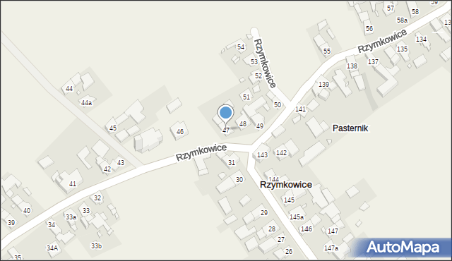Rzymkowice, Rzymkowice, 47, mapa Rzymkowice
