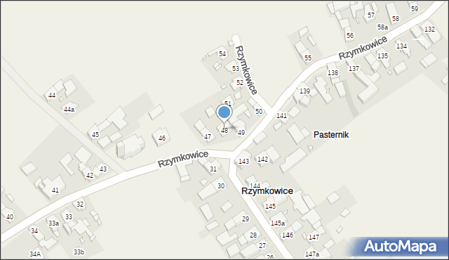 Rzymkowice, Rzymkowice, 48, mapa Rzymkowice