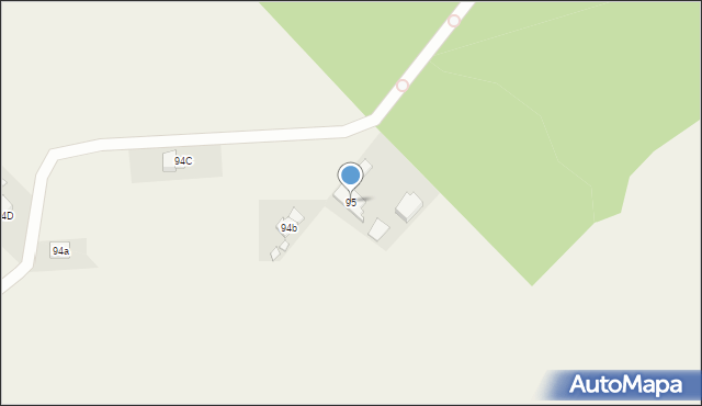 Rzymkowice, Rzymkowice, 95, mapa Rzymkowice