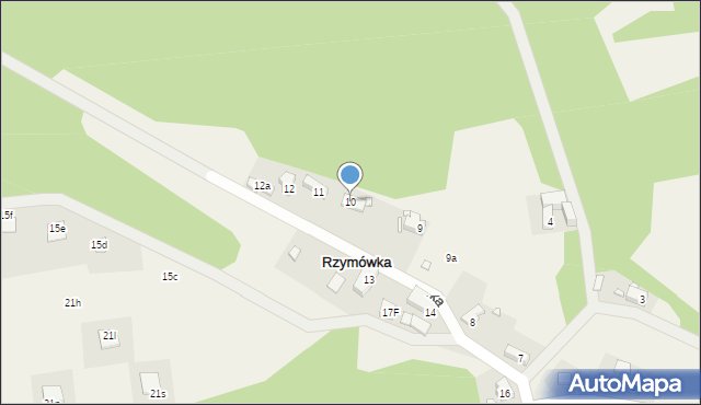 Rzymówka, Rzymówka, 10, mapa Rzymówka