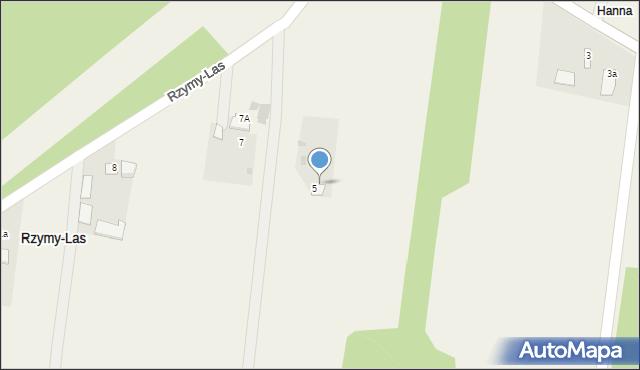 Rzymy-Las, Rzymy-Las, 6, mapa Rzymy-Las